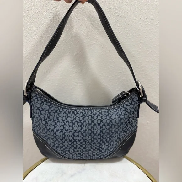 Vintage Coach Soho Mini Hobo Shoulder Bag 6351 - Picture 2 of 8